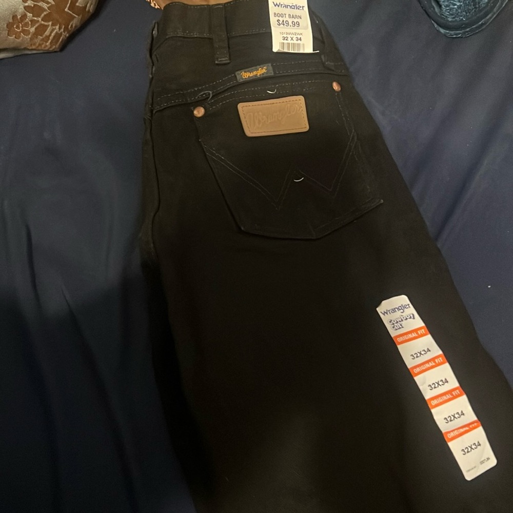 Black Wranglers Cowboy cut original cut